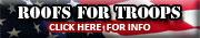GAF's Roofs For Troops graphic